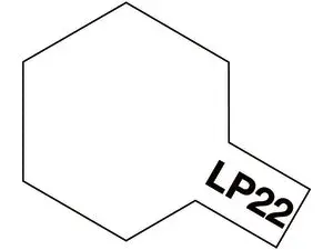 Tamiya Lacquer Paint Lp-22 Flat Base 10Ml Bottle  (Tam82122) 1