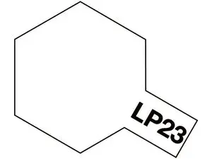 Tamiya Lacquer Paint Lp-23 Flat Clear 10Ml Bottle  (Tam82123) 1