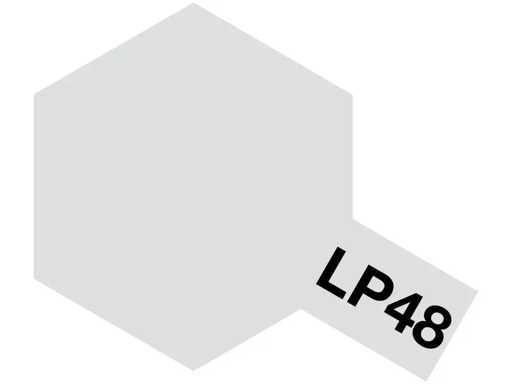 Tamiya Lacquer Paint Lp-48 Sparkling Silver 10Ml Bottle    (Tam82148) 1
