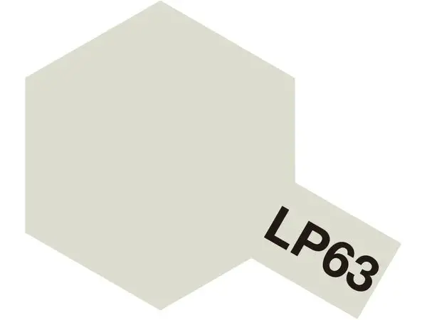 Tamiya - Lacquer Paint Lp-63 Titanium Silver 10Ml Bottle   (Tam82163) 1