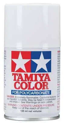 Tamiya Ps-1 Polycarbonate Spray White 3 Oz   (Tam86001) 1