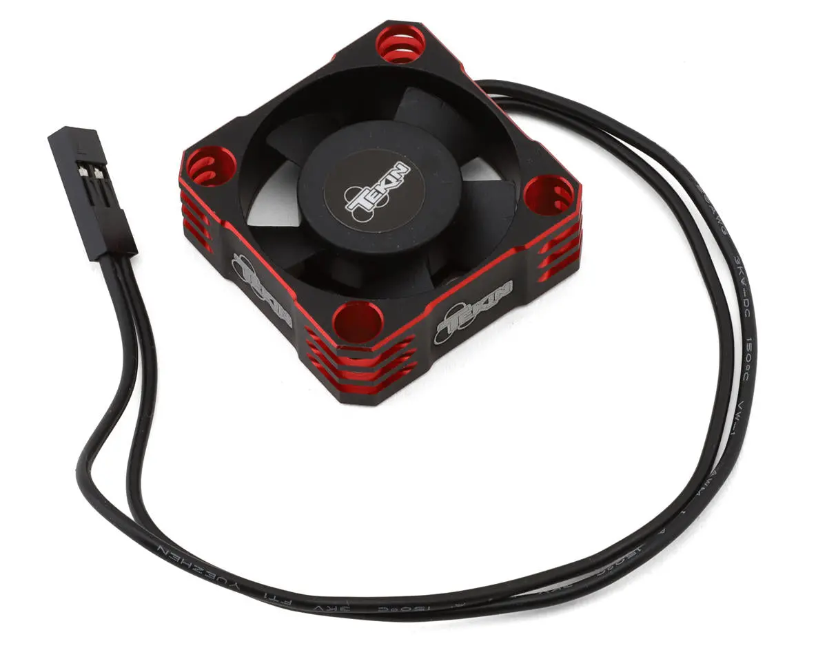 Tekin 30X30x10 Hiflow Aluminum Cooling Fan (Black/Red)  (Tektt 1