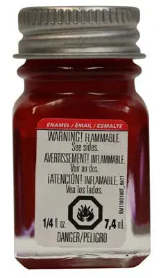 Testors Dark Red 1/4 Oz (Tes1104tt) 1