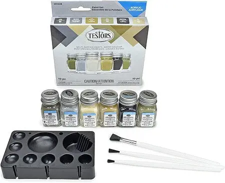 Testors Camouflage Paint Set   (Tes281228) 1