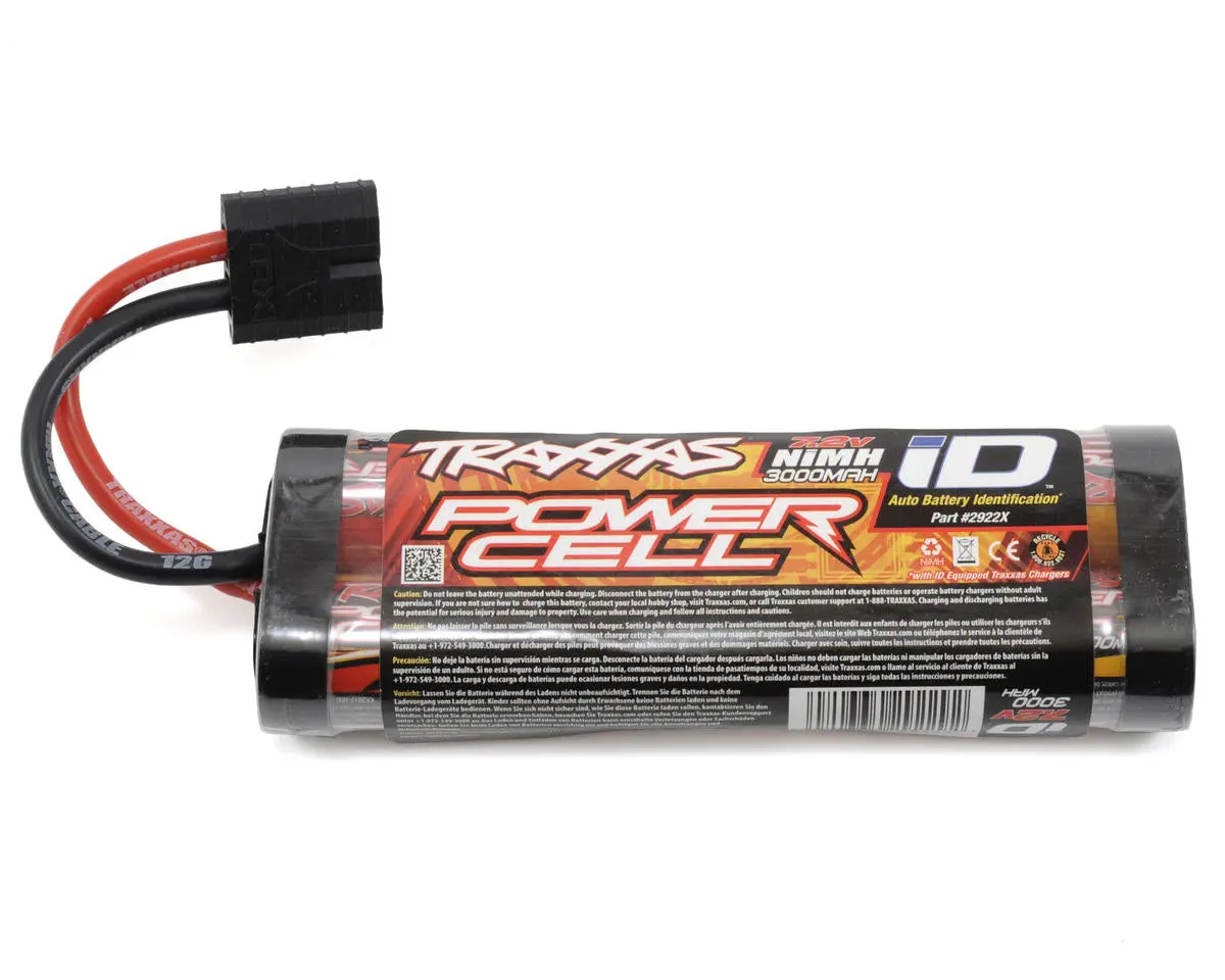 Traxxas Power Cell 6-Cell Stick Nimh Battery Pack W/Id Connector (7.2V/3000Mah)  (Tra2922x) 1