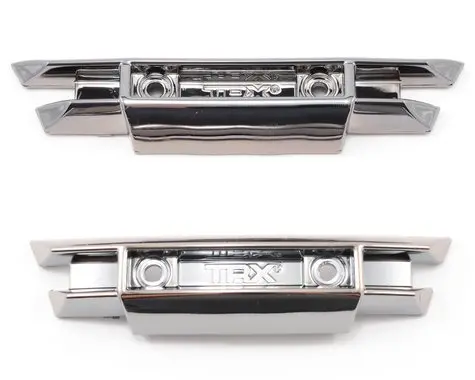 Traxxas F/R Bumper Set (Black Chrome)  (Tra5335x) 1
