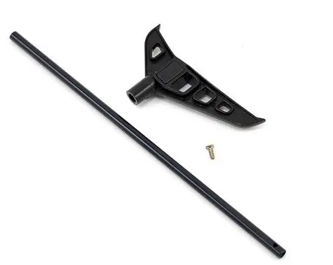 Traxxas Tail Boom/Tail Fin Set (Black)  (Tra6352) 1