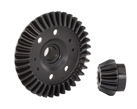Traxxas Rear Machined Ring & Pinion Gear (Spiral Cut)  (Tra6879r) 1
