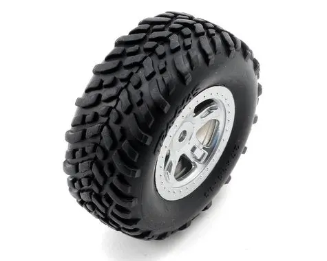 Traxxas Pre-Mounted Sct Off-Road Tire (Satin Chrome) (2)  (Tra7073) 1