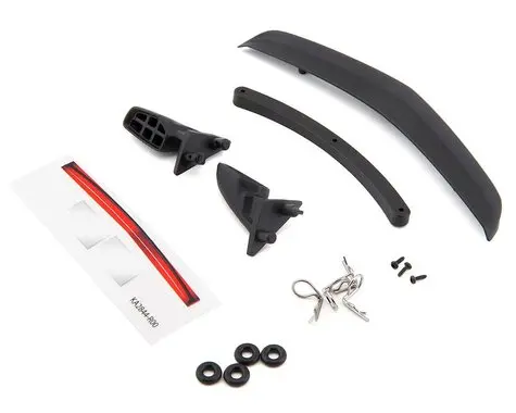 Traxxas 4-Tec Side Mirrors & Spoiler Set   (Tra8392) 1