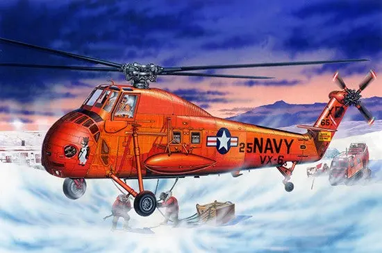 Trumpeter 1/48 Uh34d Seahorse Helicopter (Formerly Gallery Models)  (Tsm2886) 1