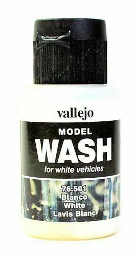 Vallejo Paint White 35Ml Acrylic Model Wash  (Vlj76501) 1
