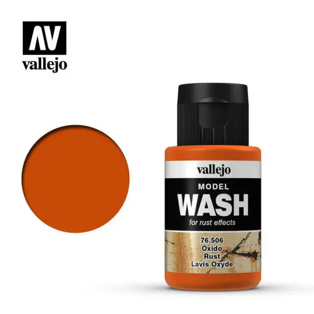 Vallejo Paint Rust 35Ml Acrylic Model Wash  (Vlj76506) 1