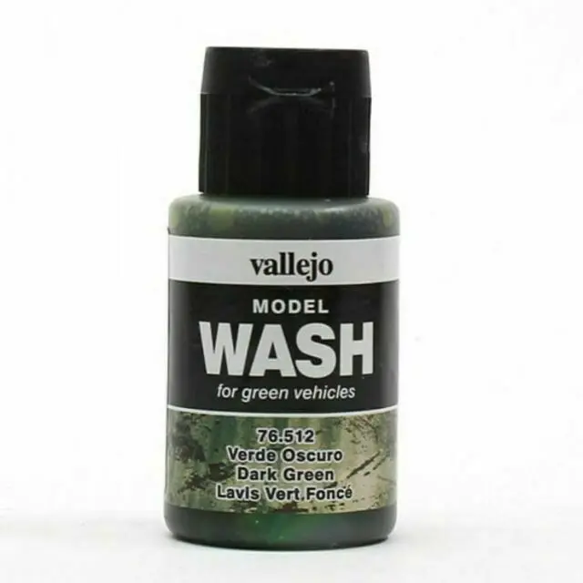 Vallejo Paint Dark Green 35Ml Acrylic Model Wash  (Vlj76512) 1