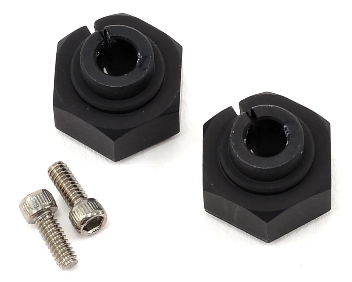 Vanquish Products Aluminum 12Mm Clamping Wheel Hex (2) (Black)  (Vps07082) 1