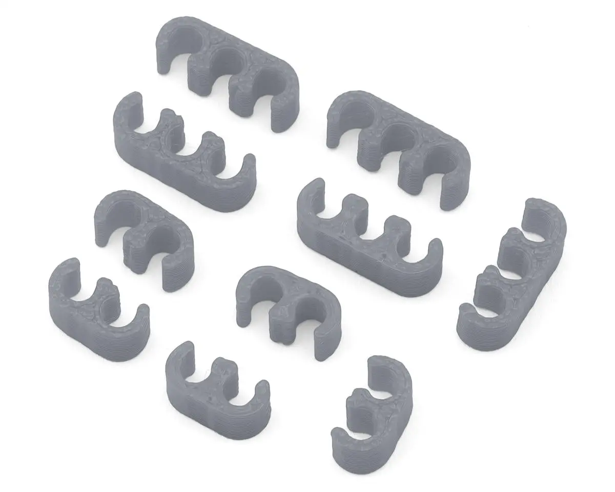 Webster Mods Wires & Cables Organizer Clips (Grey) (14Awg)   (Wmcco3gr) 1