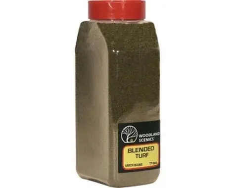 Woodland Scenics Blended Turf Shaker (Earth) (50 Cu. In.)  (Woot1350) 1