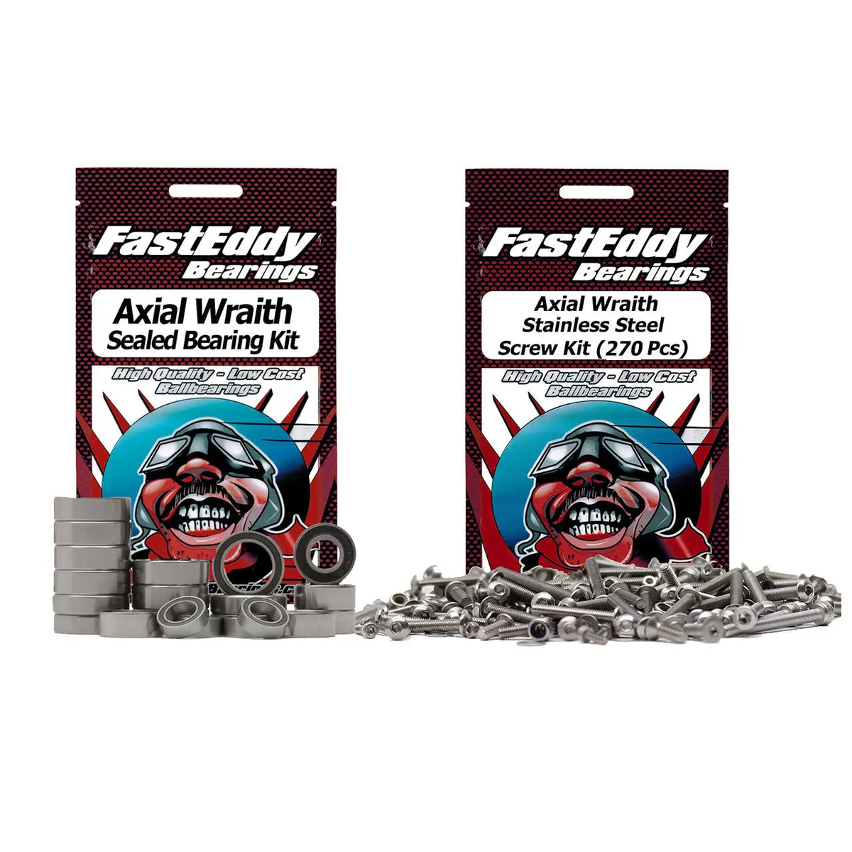 Fasteddy Axial Wraith Bearing And Screw Kit Combo  (Wraith Screw Kit) 1