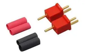 Deans Micro Plug 2R Red Polarized Connector (Wsd1222) 1