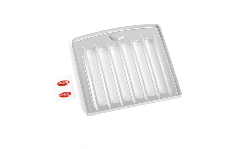 Rc4wd Bandit Machined Front Grille For Tamiya King/Grand Hauler (Silver)  (Rc4zs2093) 1