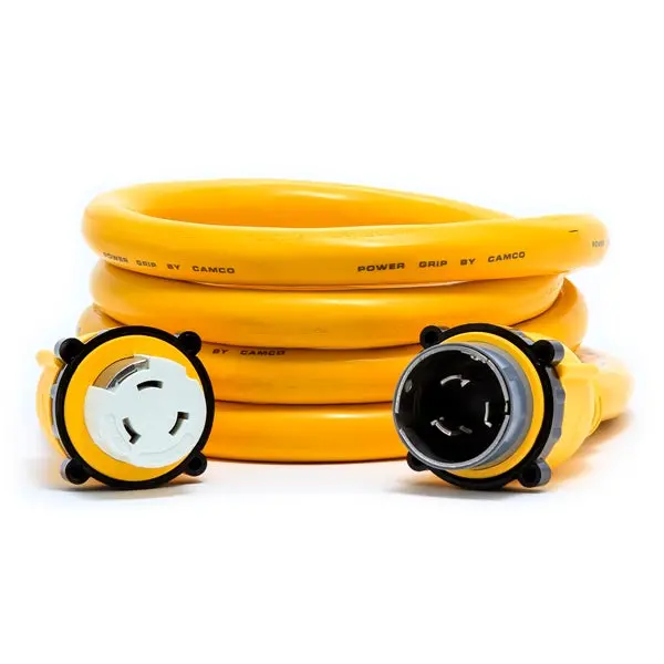 Powergrip Marine – Extension Cord 12’/25’/50’ 50Am-Locking/50Af-Locking 1