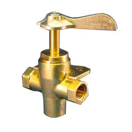 Brass Fuel Three Way Valve 1